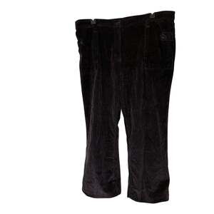 Y2K Roommates Stretch Corduroy Pants Plus Size 22 Dark Brown Cargo Pockets